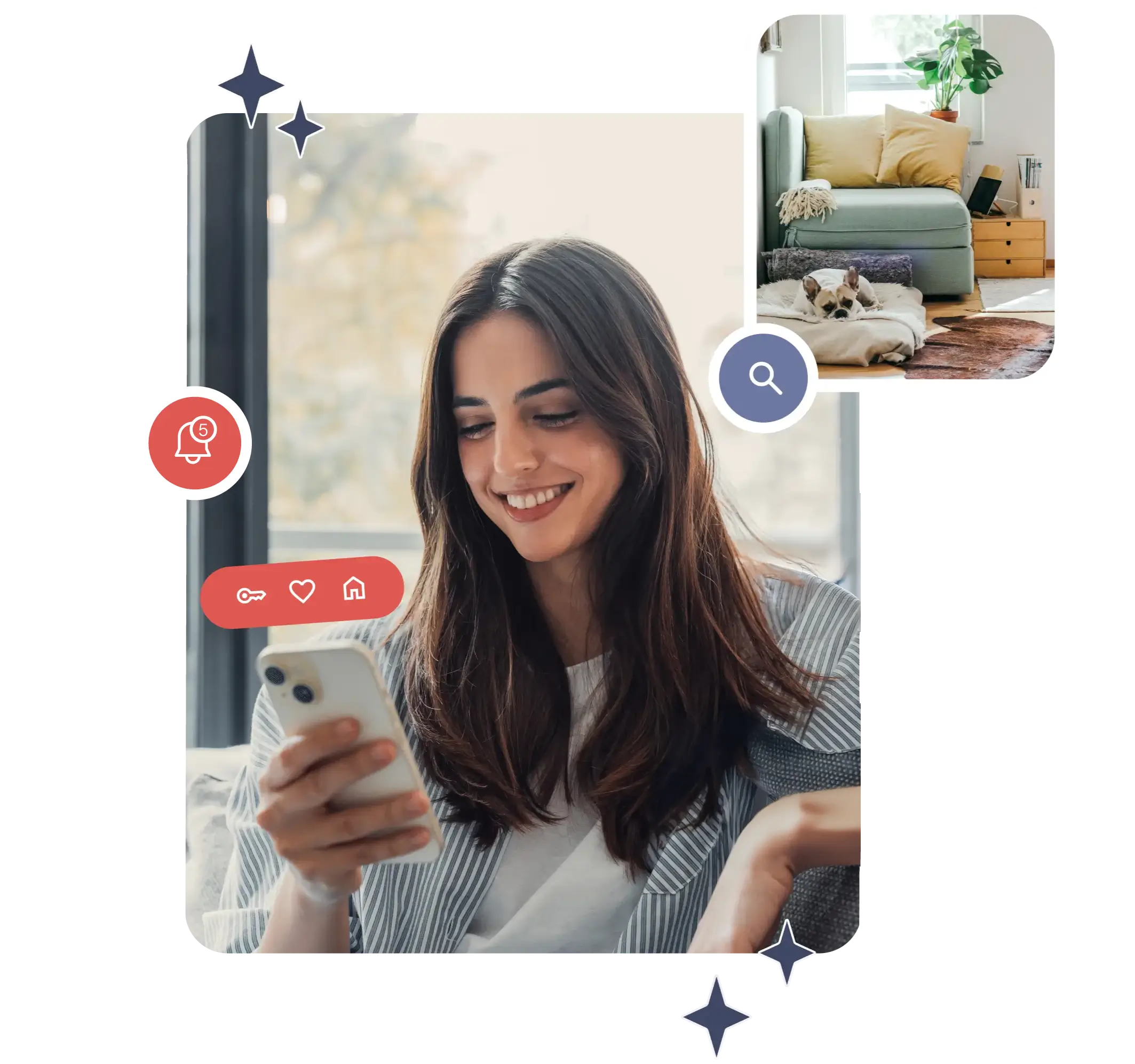 Woman with a phone